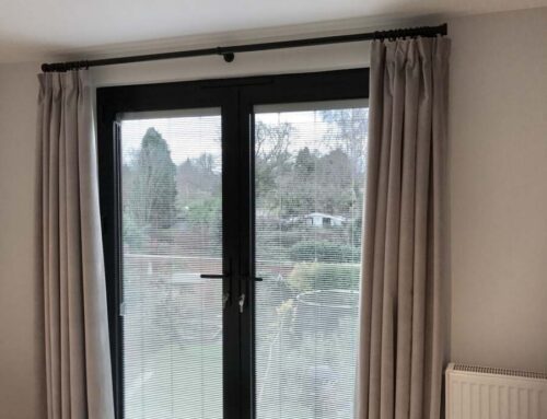 Bedroom curtains in East Molsey, Surrey