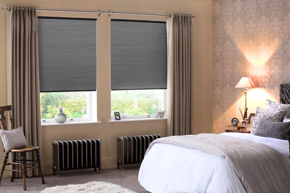 Pleated blinds Pleated blinds
